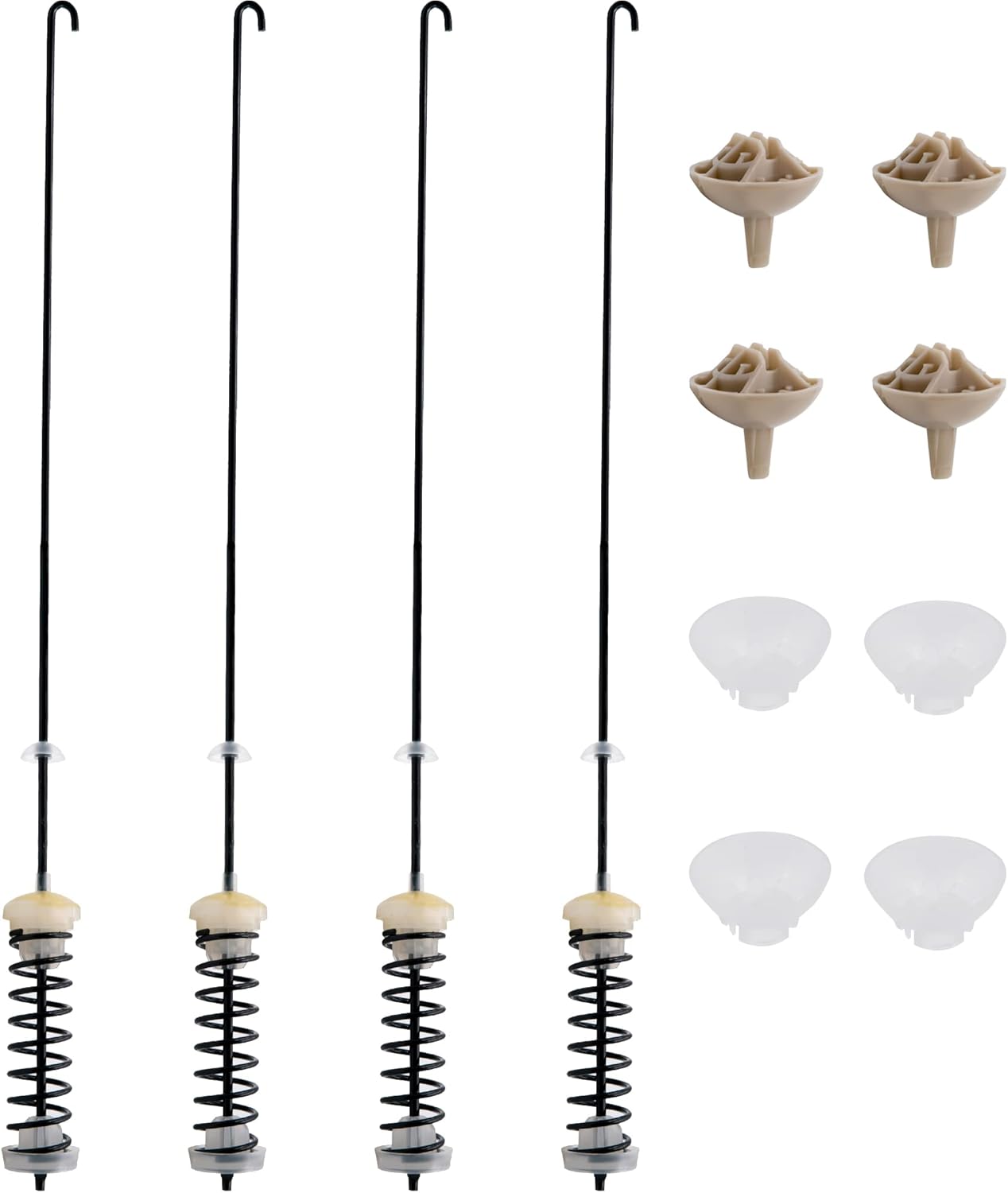 Updated W10780048 Washer Suspension Rod Kit Compatible for Kenmore