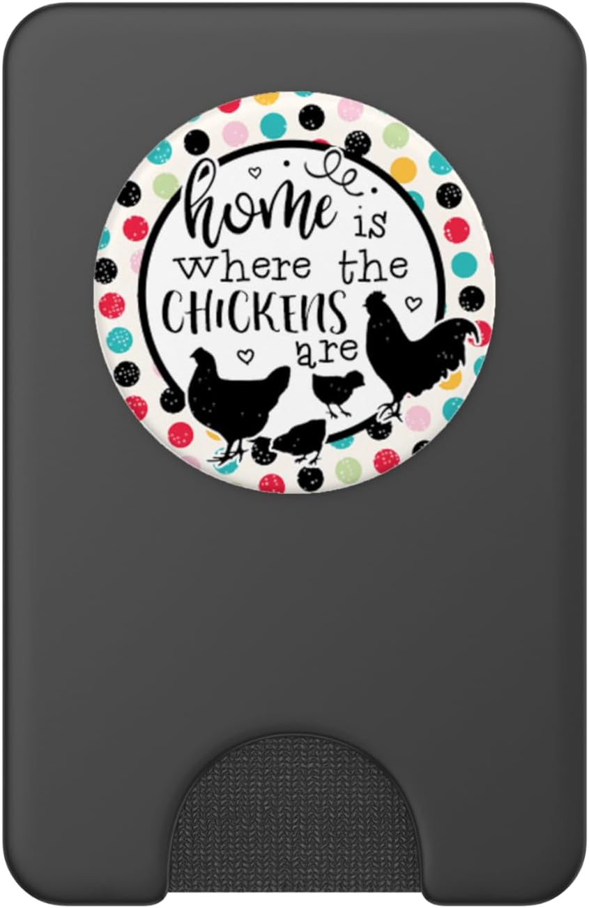 Chicken Pop Socket - Funny Chicken Farm Pop Socket PopSockets PopWallet for MagSafe