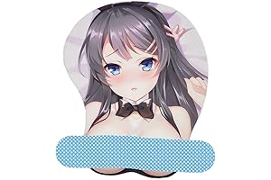 Mai Sakurajima Premium 3D Mouse Pad: Enhance Your Gaming with Anime Charm