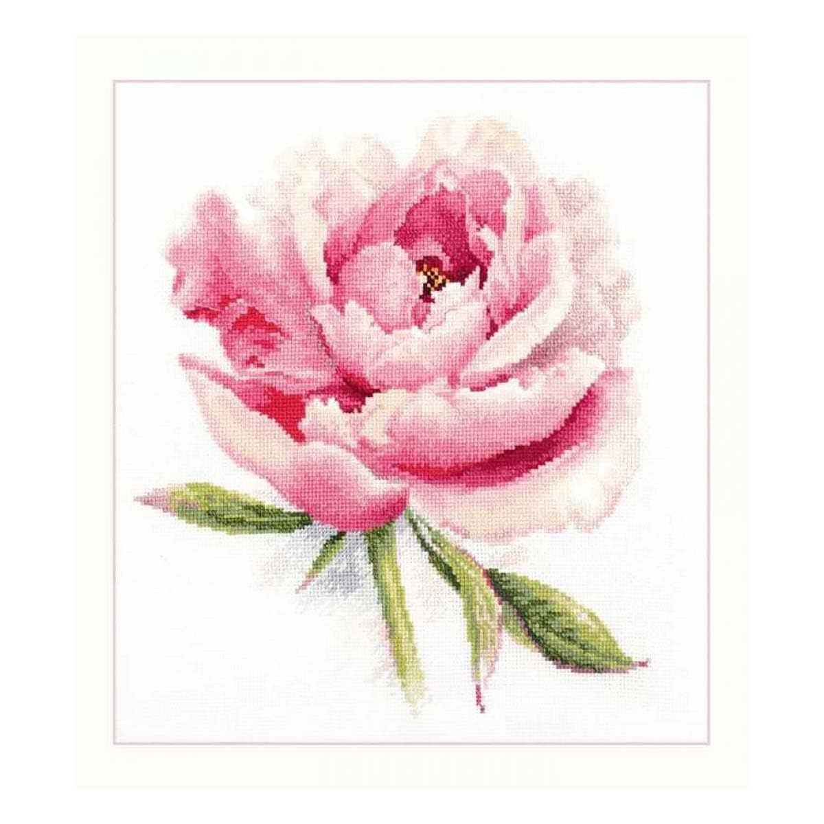 AlisaCross Stitch Kit Tender Peony art. 2-47
