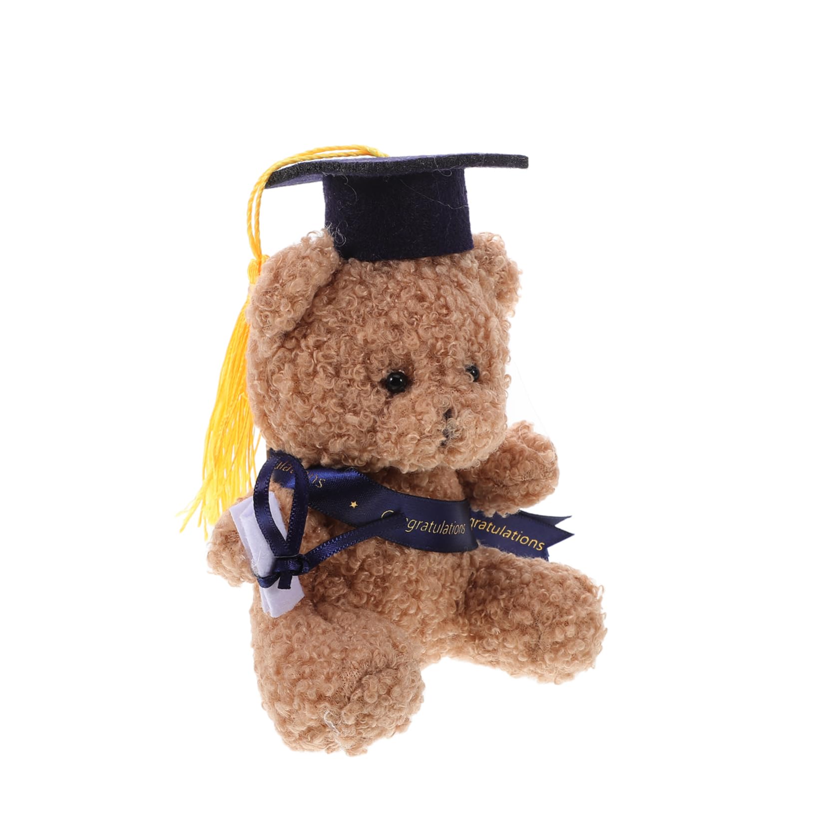 Gatuida Graduation Plush Bear with Cap and Tassel Cute Stuffed Animal for Graduation Parties Detailed Craftsmanship Keepsake for Her Him Collectible