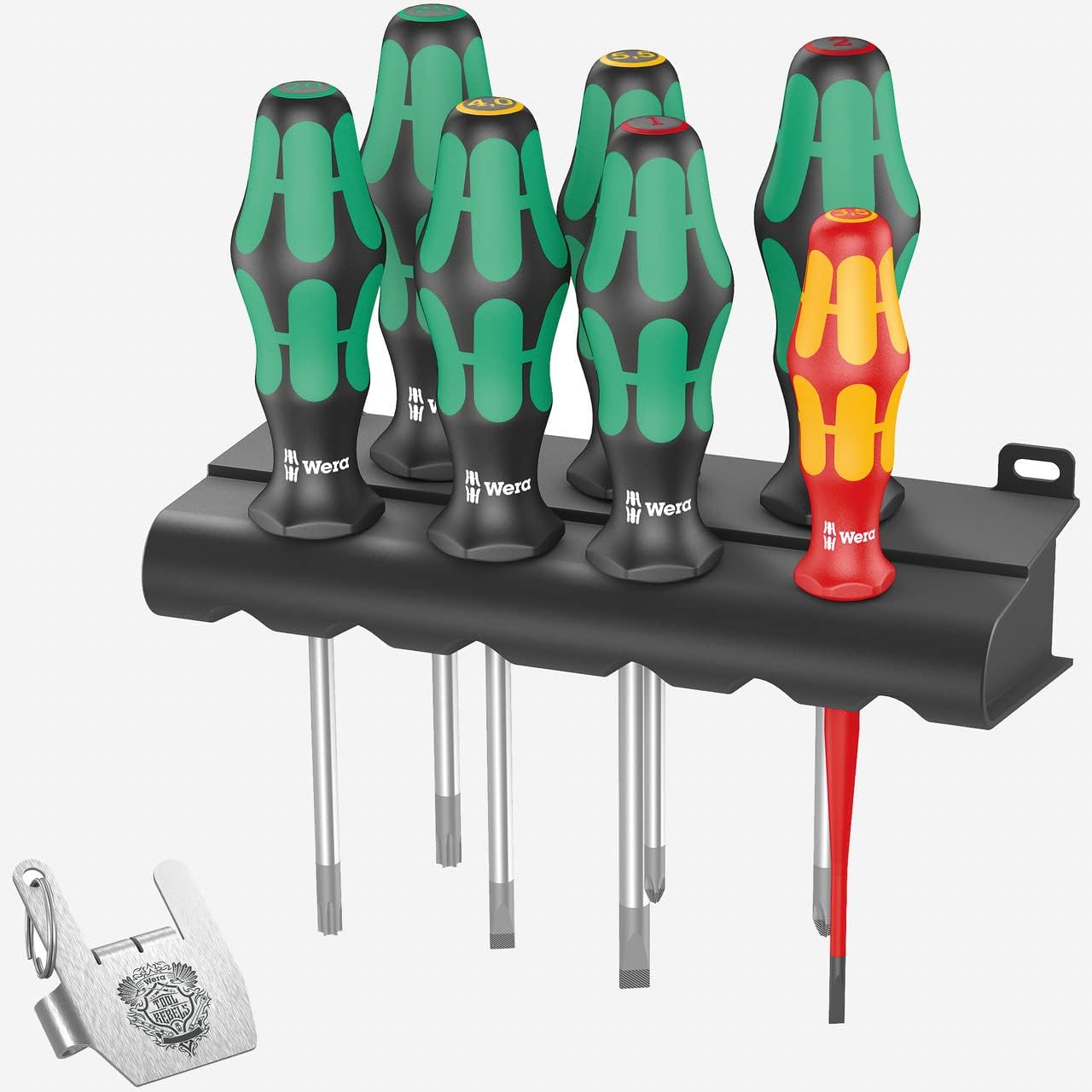 Wera 138710 Kraftform/7 Heavy Metal 3 Screwdriver Set