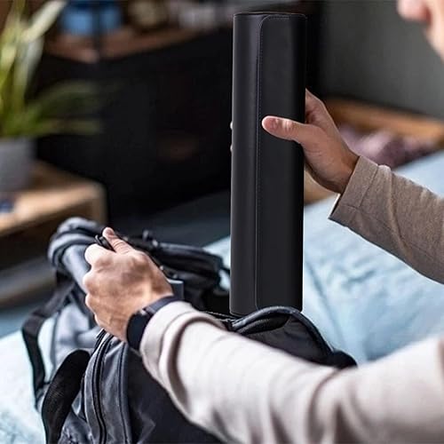 Vista 9 de Taza de dados profesional con forro de fieltro con 5 dados silenciosos para Yahtzee Game