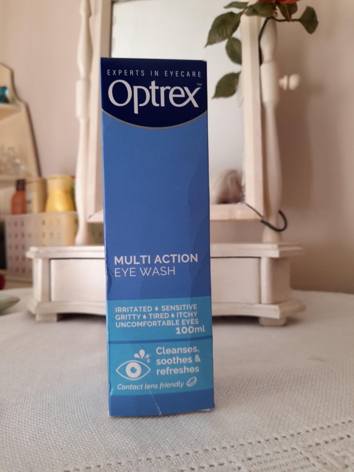 Optrex Multi Action Eye Wash, 100ml : Amazon.co.uk: Health & Personal Care