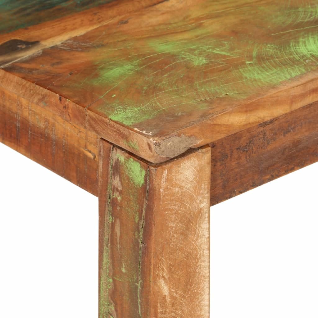 Homgoday Tavolino da caffè 100 x 55 x 40 cm, in legno massiccio di recupero, tavolino da tè per soggiorno, sala d'accoglienza degli ospiti, camera da letto e ufficio