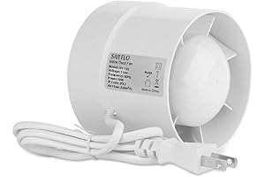 SAILFLO 4 Inch Inline Duct Fan: Essential Ventilation for Various Spaces