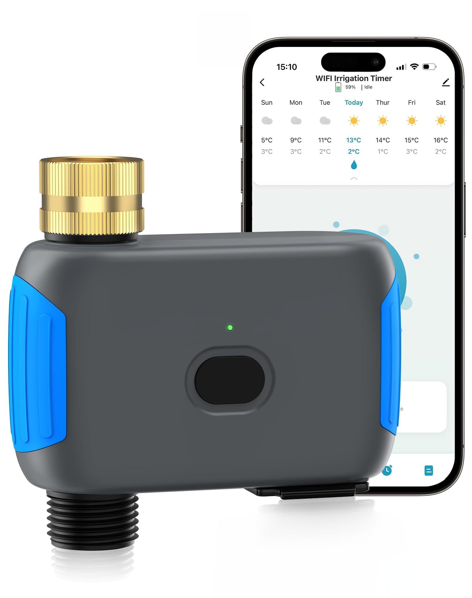 Photo 1 of Grillum WiFi Sprinkler Timer, Smart Bluetooth Hose Timers, 1 Zone