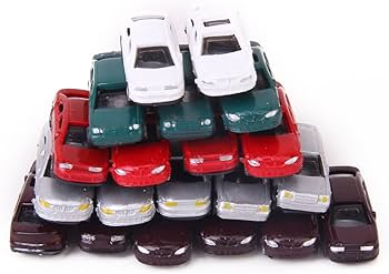 Amazon | T TOOYFUL 50ピース/個塗装済み完成車鉄道模型