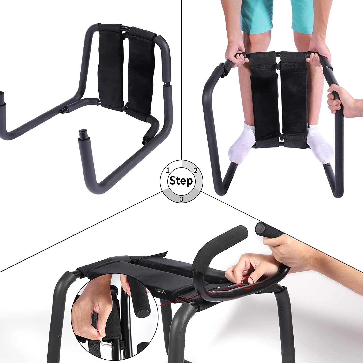 Chaise sexuelle pour améliorer la position sexuelle - Jouet fantaisie pour chambre à coucher, salle de bain - Tabouret rebondissant élastique BDSM - Cadeau de Saint-Valentin