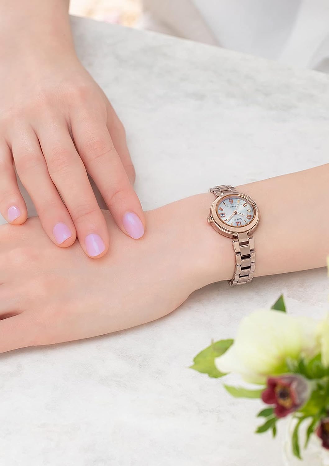 [カシオ] 腕時計 シーン 【国内正規品】電波ソーラー SHW-7100TCG-7AJF レディース ゴールド