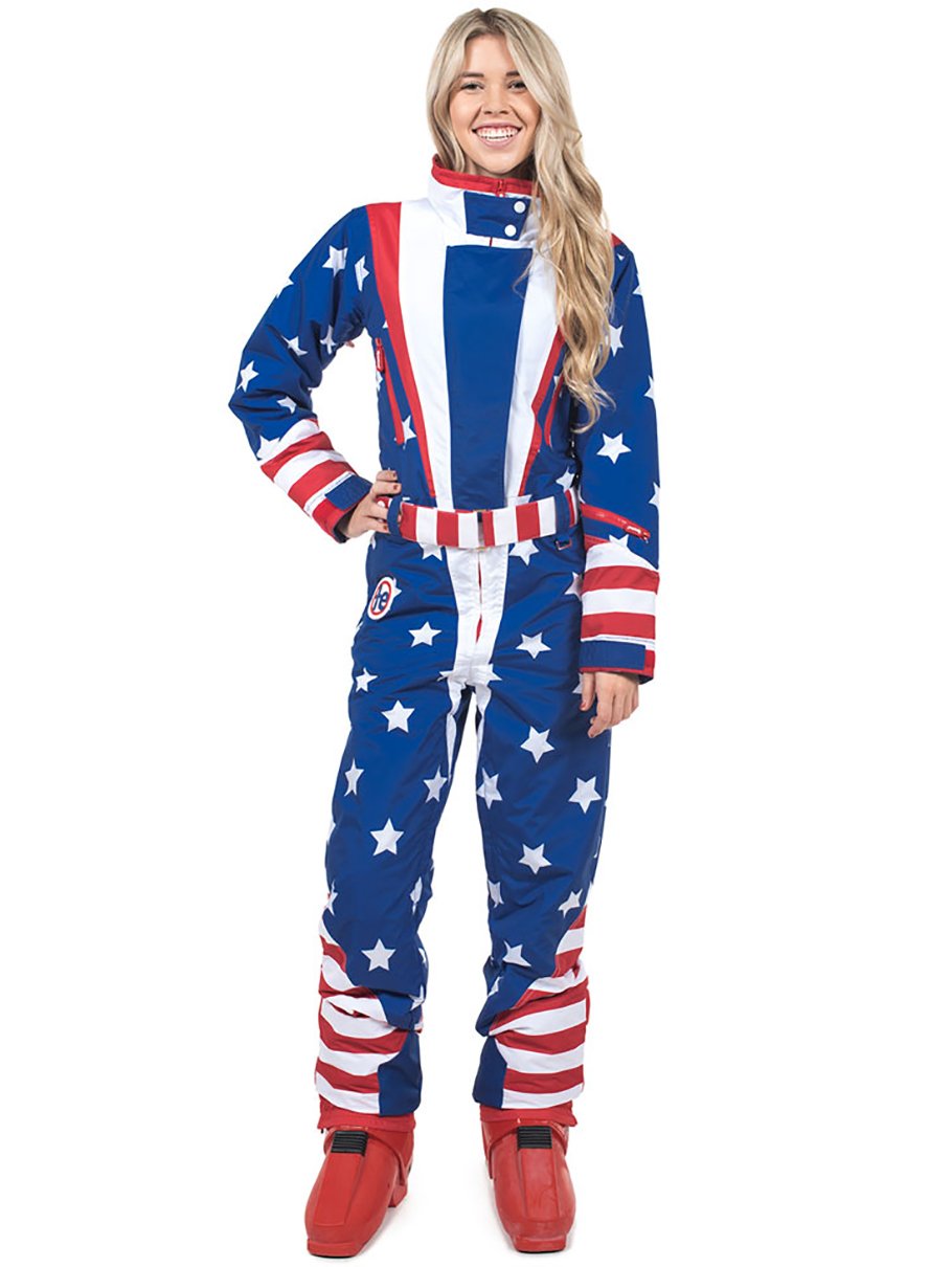 Buy Tipsy Elves Snow Suits for Women Retro Cute Women’s Insulated Ski