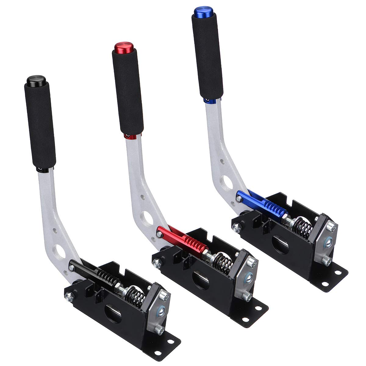 NICOLIE Usb Usb dźwignia hamulca ręcznego Sim bez zacisku do wyścigowych gier komputerowych G25/27/29 T500 T300 Fanatecosw Dirt Rally - czarna