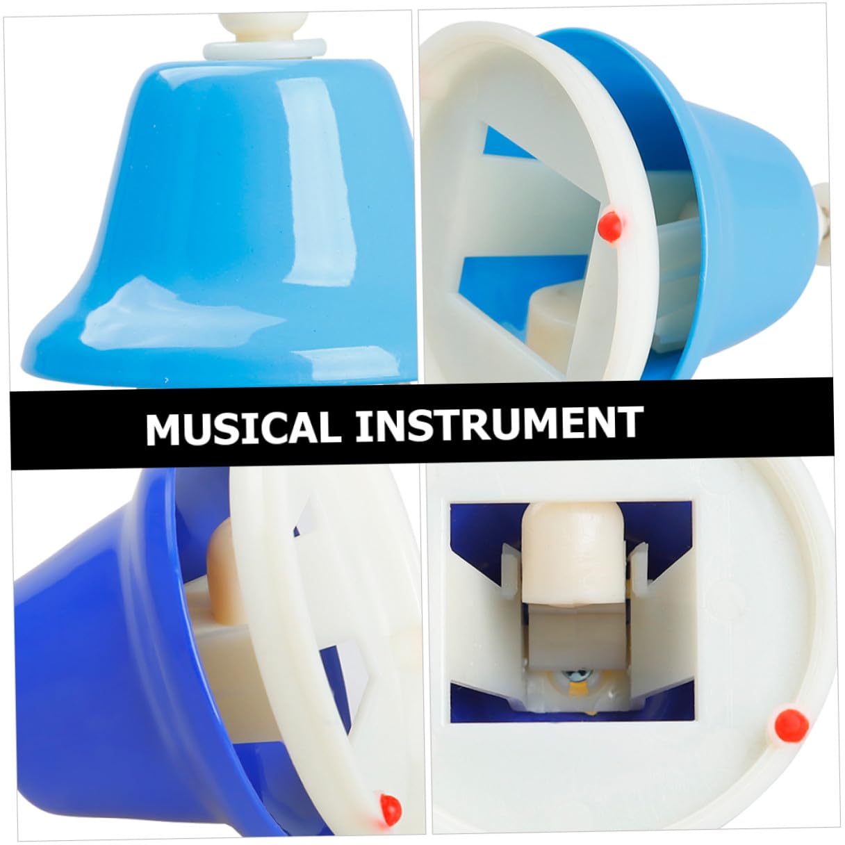 Campana Rítmica de Mano de Metal de 8 Notas, Acero Inoxidable, 1 Juego | Juguete Educativo para Niños, Juguete de Instrumento Musical, Decoracion Colegio