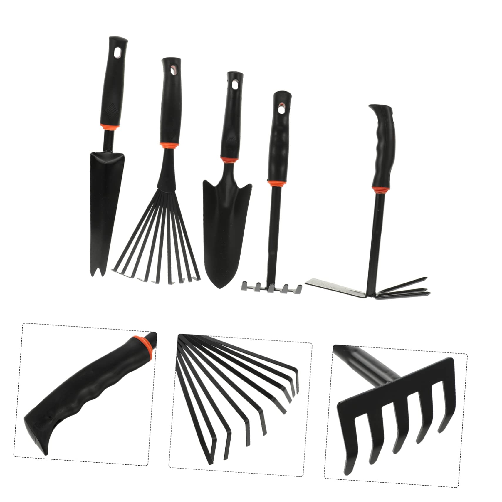 POPETPOP 5 Pièces Ensemble de Cinq pièces de Jardinage Outils Succulents kit de gazonnement Outillage de Jardin Outils de Jardin Pelle à Pelle Petite Pelle de Jardinage Pelle à Transplanter