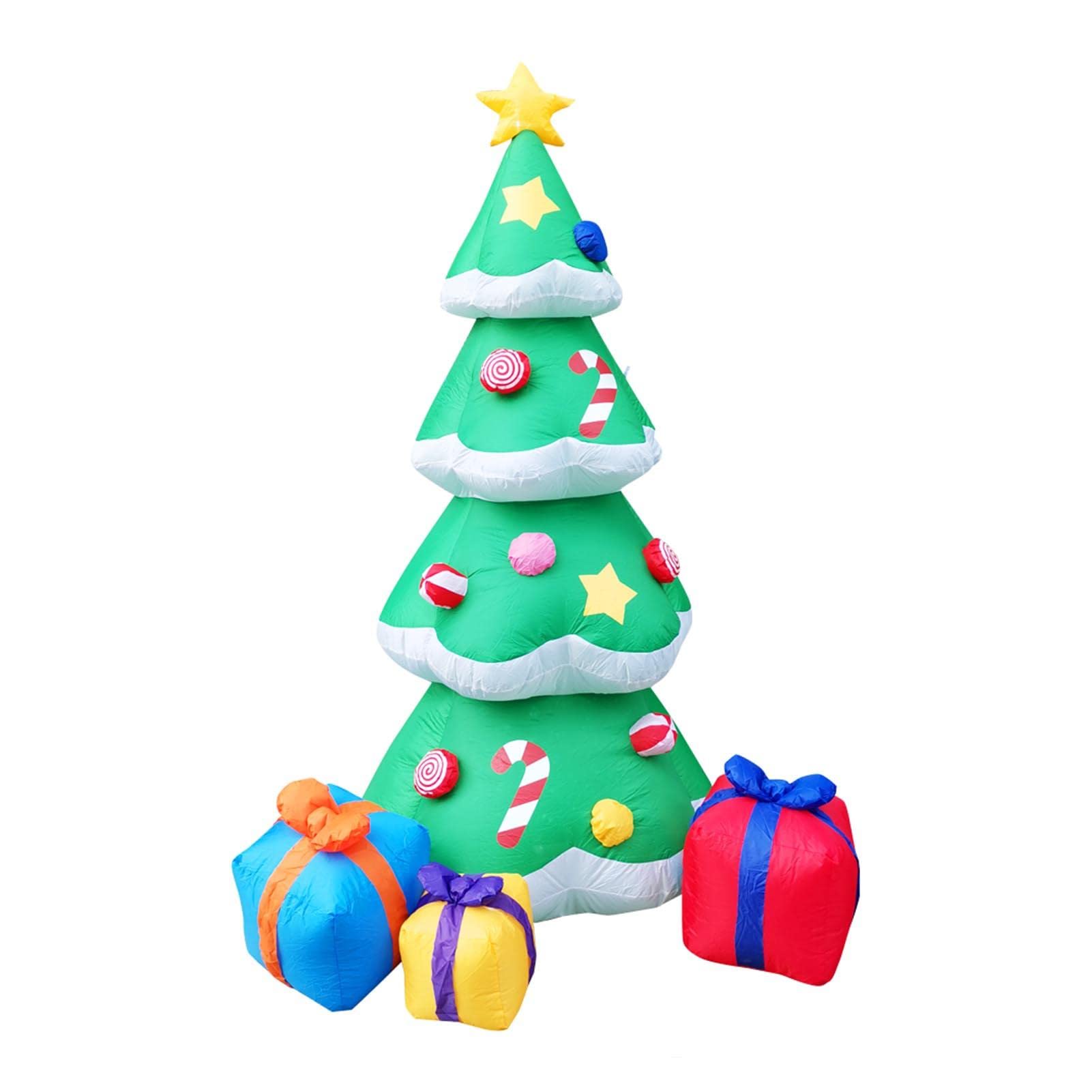 Amazon.co.jp: クリスマスツリー 膨張式 光るサンタクロース LED付