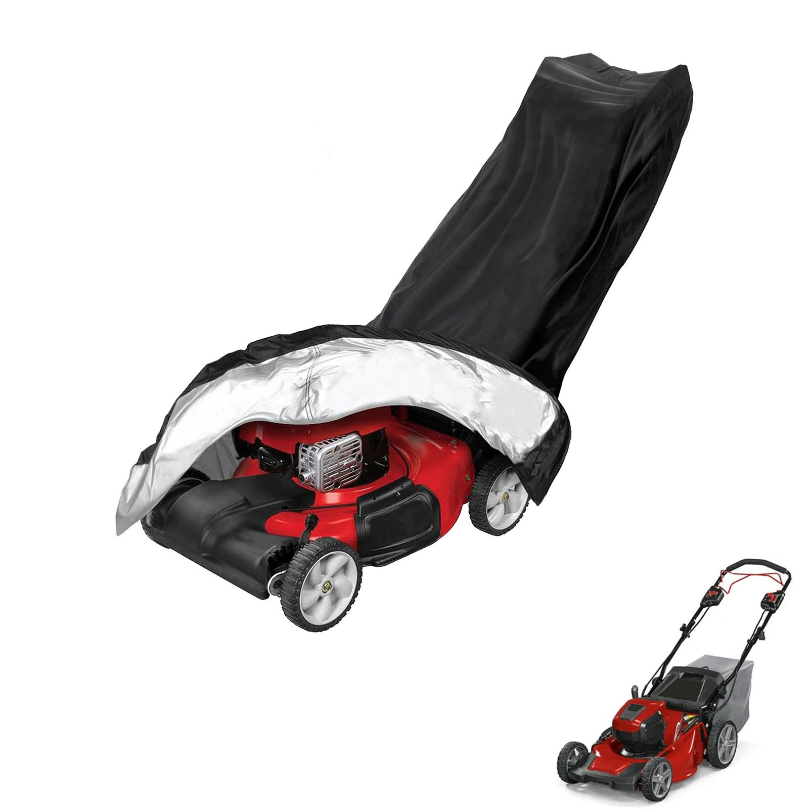 lawnmower cover Compatible with Snapper P2185020E ,waterproof and sun,suitable for indoor and outdoor use all year round, comes with a storage bag