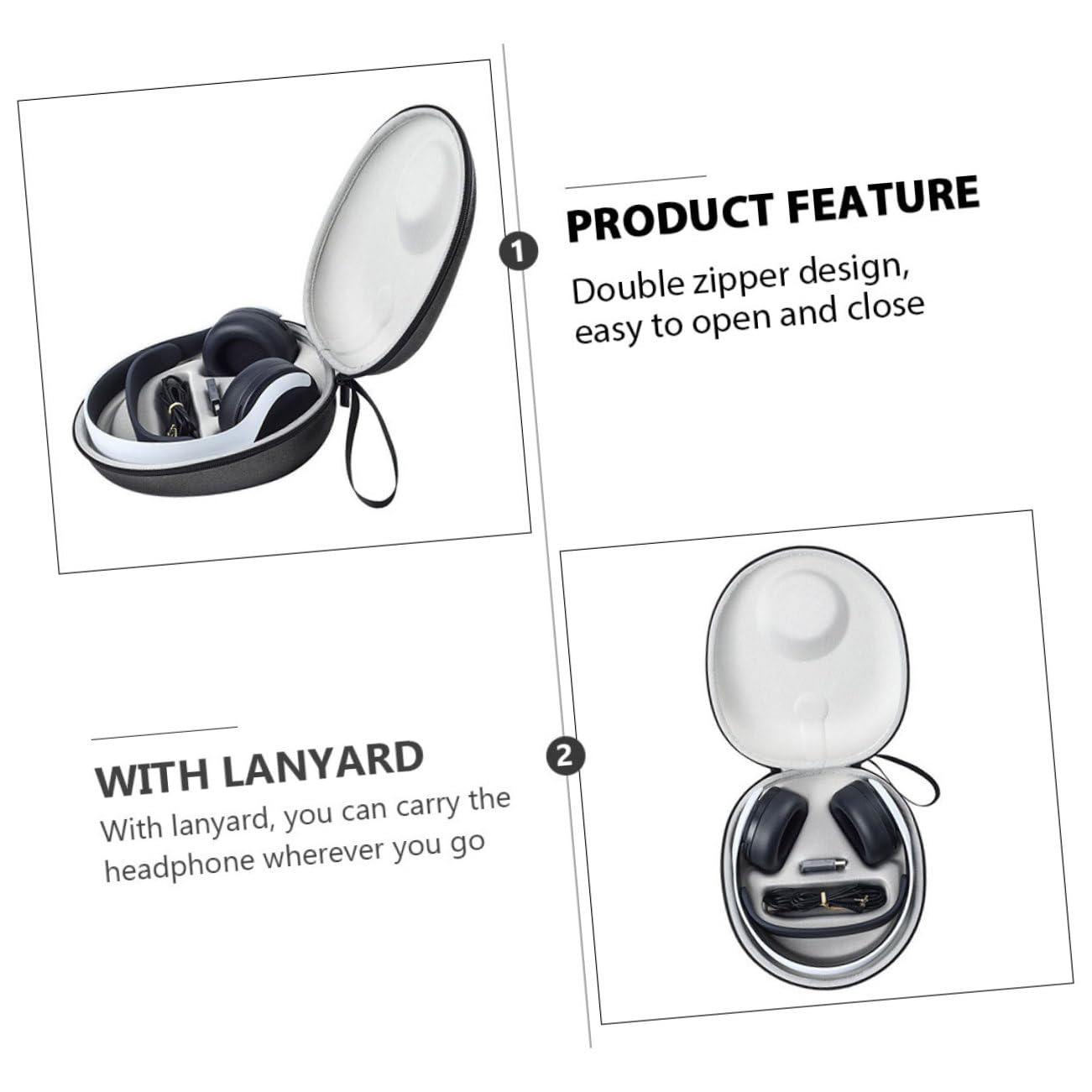SHINEOFI Estuche para Guardar Auriculares Inalámbricos De Conducción con Cable Enfriador Colgador De Enchufe Cargador Digital Inalámbricos Bolsa con