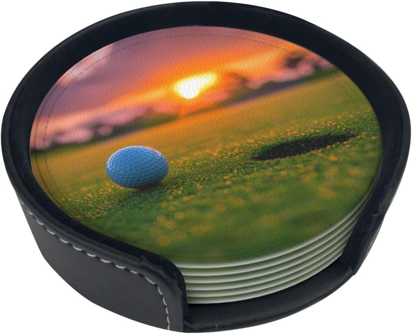 Thirstystone Golf Treasures Natural Sandstone Coaster 4