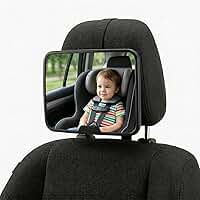 Espelho Retrovisor de Bebê Para Banco Traseiro Carro Ajustável