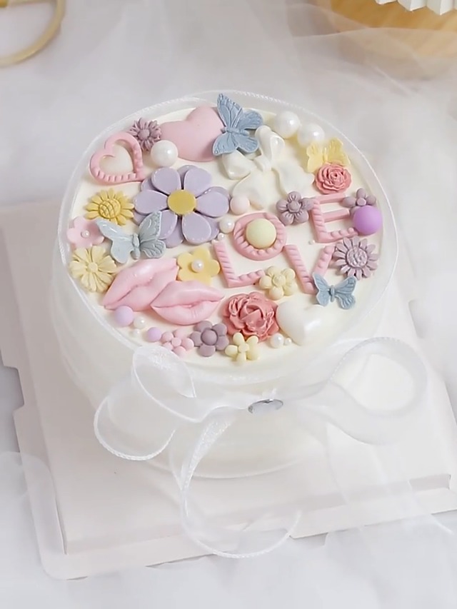 Set Di 7 Stampini In Silicone Per Caramelle, Cioccolato E Sapone - Fiori E Farfalle Per Decorazioni Fai Da Te