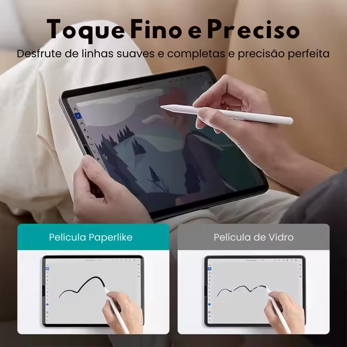 Paperlike Fosca para iPad 10ª Geração - Testado por 7 dias