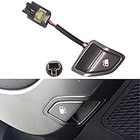 Vista 1 de Botón de liberación del abridor de interruptor de puerta de combustible compatible con Hyundai Santa Fe 93555-2W000 2013-2016, 93555-2W000RJ5