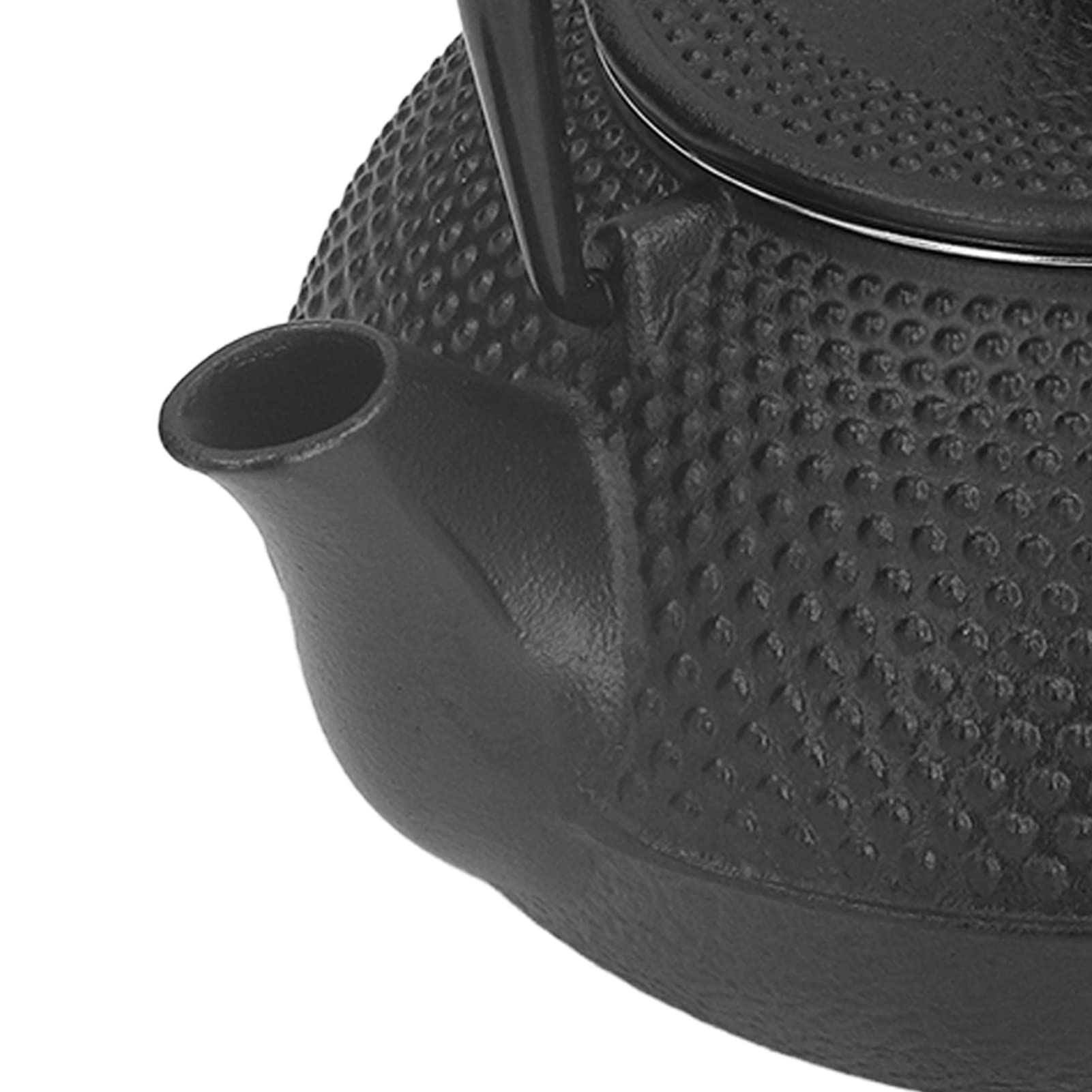 Tetera para la Estufa, la Pequeña Olla de Hierro Fundido 800 Ml de Tetera de Hierro Fundido con 2 Tazas de té de Hierro Fundido para papá, mamá, Amigos, Familiares, Bodas, Decoraciones