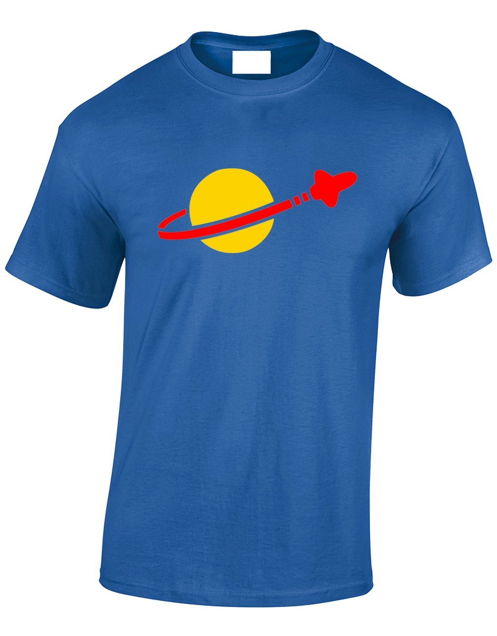 Crown Designs Men's Royal Bricks Spaceman Logo Family Movie Film Inspired For & Teenagers T-Shirts Tops - /Large
