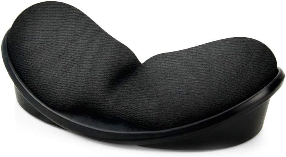 Mouse Wrist Rest Wrist Rest Pad for Easy Typing Pain Relief Keyboard Wrist Rest Memory Foam Wrist Rest for Office/Gaming/Computer/Laptop/Mac Mouse Wrist Rest Pad Support Gaming (Black), One Size