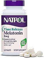 Vista 9 de Natrol Melatonina de disolución rápida de 5 mg, suplementos de melatonina para un sueño reparador, apoyo para el sueño para adultos, 30 tabletas
