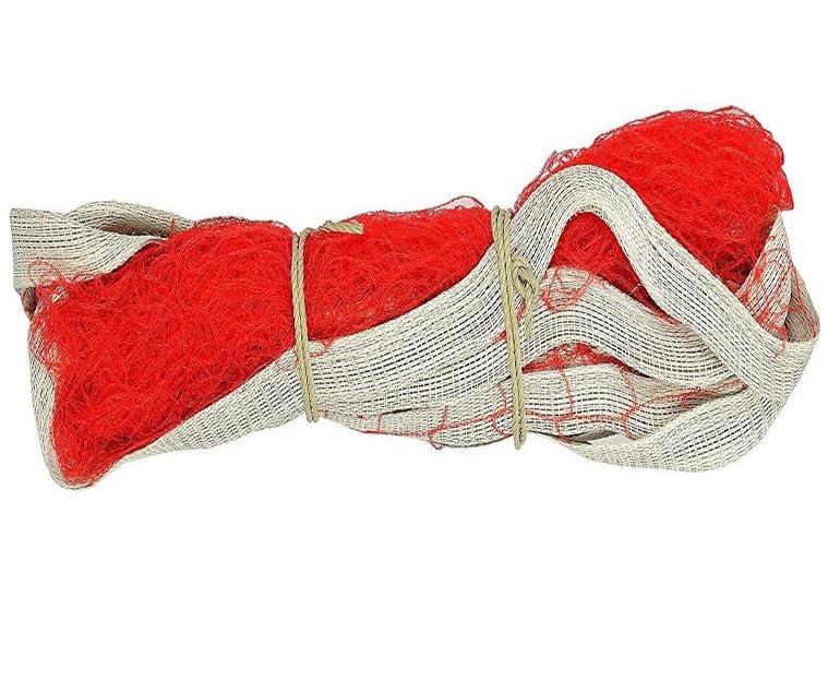 Hello sp Nylon Badminton Practice Net, Red-image-43