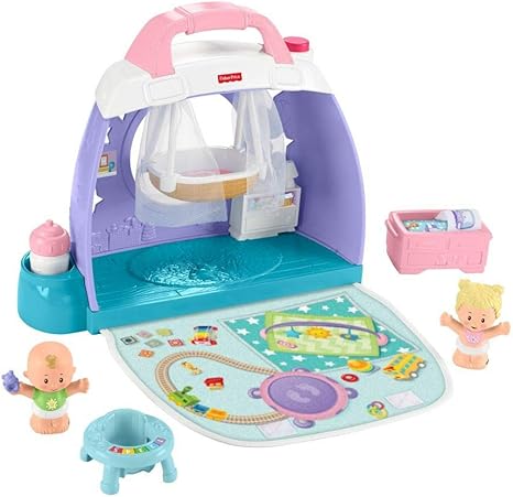 Fisher-Price Dolls & Accessories,Playsets Fisher-Price GKP70 Little People Cuddle & Play Nursery