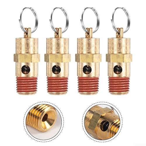 Air Compressor Pressure Relief Valve Brass 125-270 PSI(175 PSI)