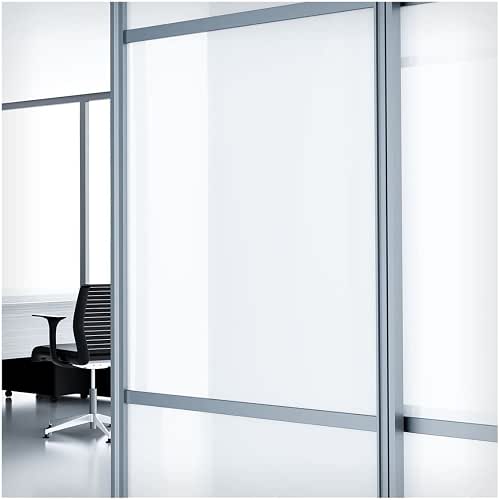 BDF MTWH Decorative Window Film White Matte Frosted Opaque Privacy