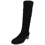 La Canadienne Women's Passion Riding Boot,Black Suede,8.5 M US
