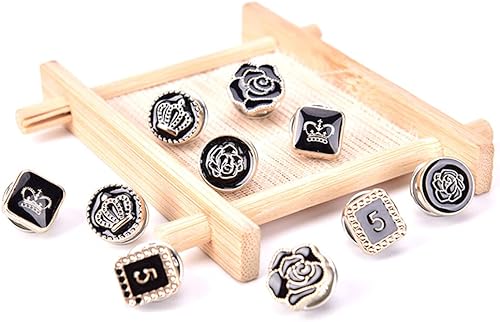 Miniatura 3 de 10 unidades de broche de cristal con diamantes de imitación, cárdigan, ramillete, botón de seguridad para decoración de ropa, sombreros (#8, 0.472