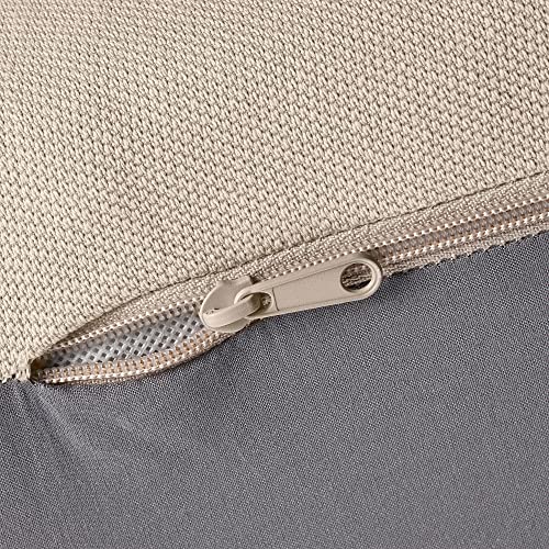 Pouf avec rangement Vimle beige ProTuning pour vos soirées - 6