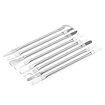 IC Chip Removal Tool, High Temperature Resistant Easy Disassembly IC Chip Repair Knife 16 Kinds of Blades for Repairing