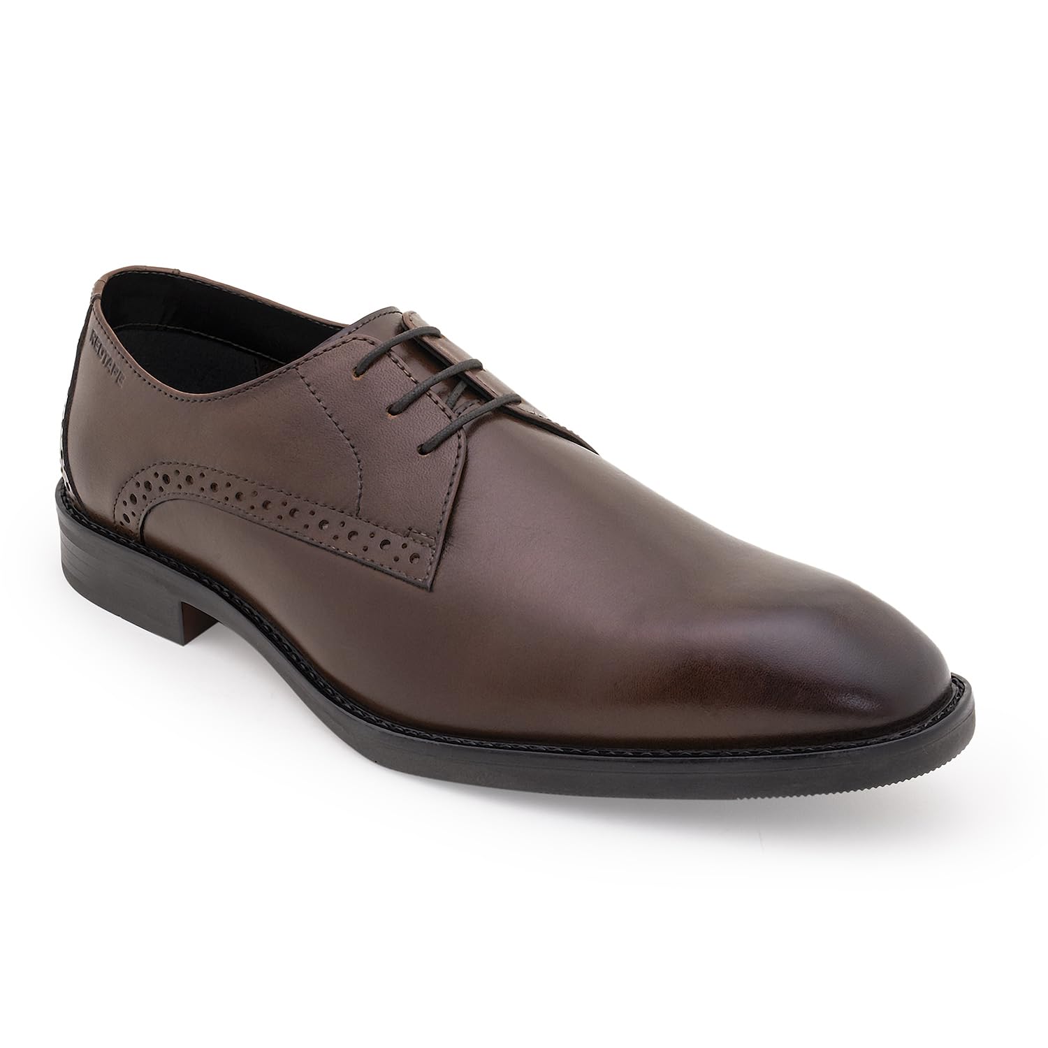 red tape Men's Formal Shoes Black Leather Round Toe Lace-Up-picture-44