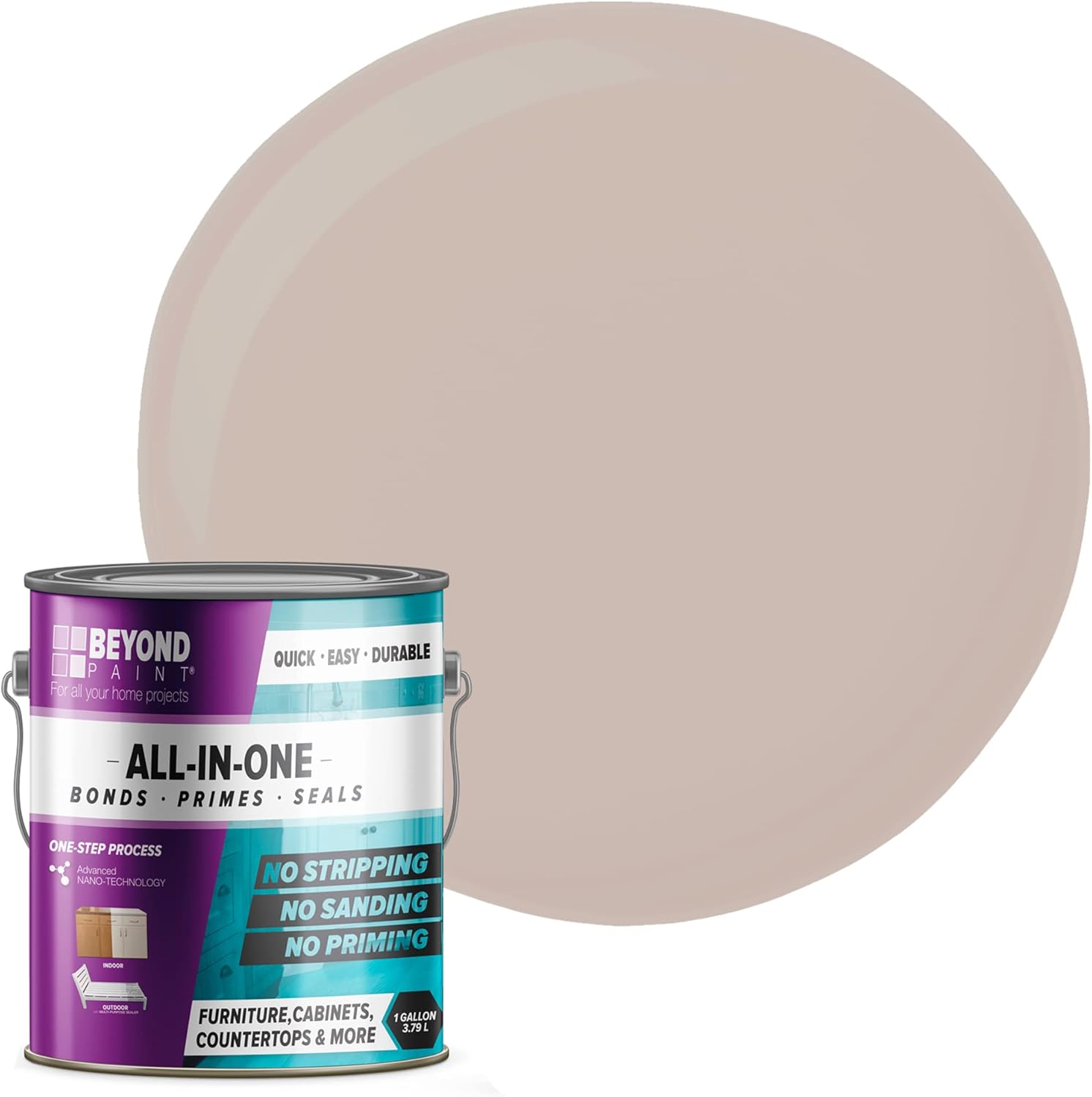 Beyond Paint AllinOne Refinishing Paint, No Sanding, Matte Finish for