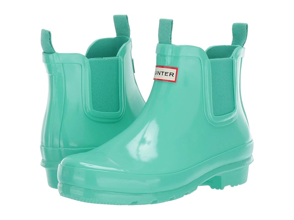 

Hunter Kids Original Chelsea (Little Kid/Big Kid) (Ocean Swell 2) Kids Shoes, Green