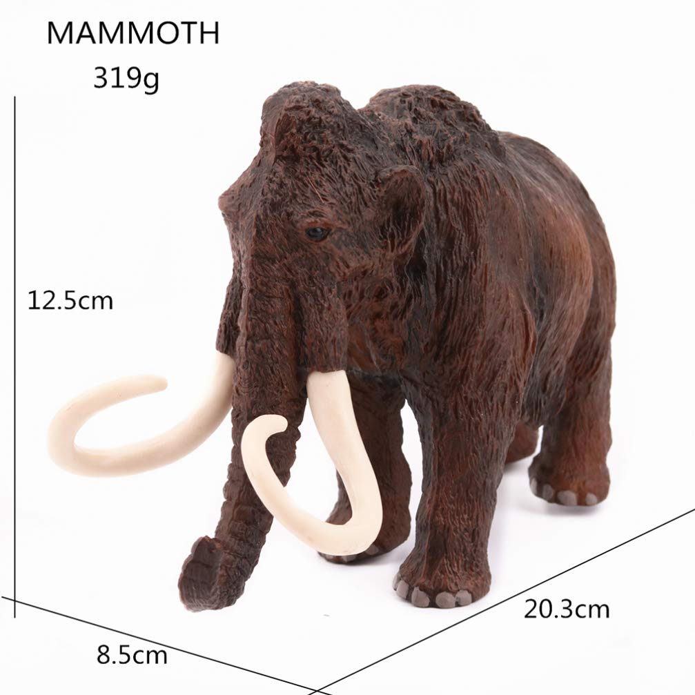 Amazon.co.jp: マンモス置物おもちゃプラスチックマンモスおもちゃ野生