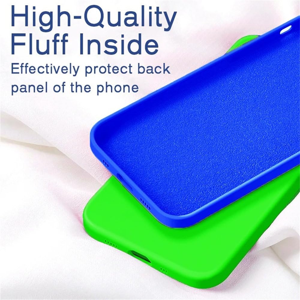 Custodia Silicone Morbido Color Neon Per IPhone – Verde Menta, Antiurto, Antiscivolo, Per 11 Pro Max (e Altri Modelli)