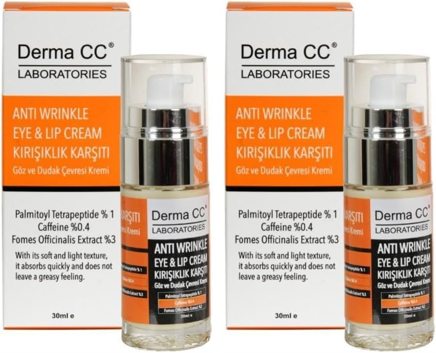 DERMA CC LABORATORIES Göz Altı Torbalanmalarına Karşı Krem, 35 Mililitre (2 paketi)