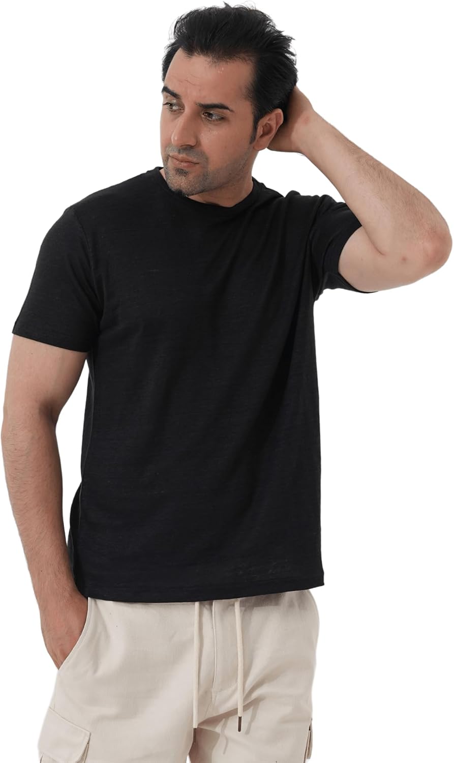 ] Hemp T-Shirt for Men, Organic Hemp Tee Shirts for Men, Mens Hemp T-Shirts - Image 5