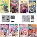 (30 PACK) Grab & Go Play Packs Kids Coloring Books With Crayons Party Favor Bulk for Boys Girls Princess Superhero Cartoon Characters Bulk activity books for kids Coloring Packs Bundle