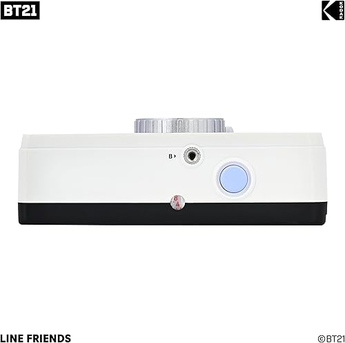 Miniatura 38 de KODAK EKTAR H35N - Paquete de cámara de película de medio marco con película Kodak Ultramax 400/24EXP de 1.378 in (rosa esmaltado, paquete)