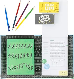 Tiger Tribe - Arts & Crafts - Take Along Flipbook Animation Kit - All Supplies Included - Ages 8-14 - 60290