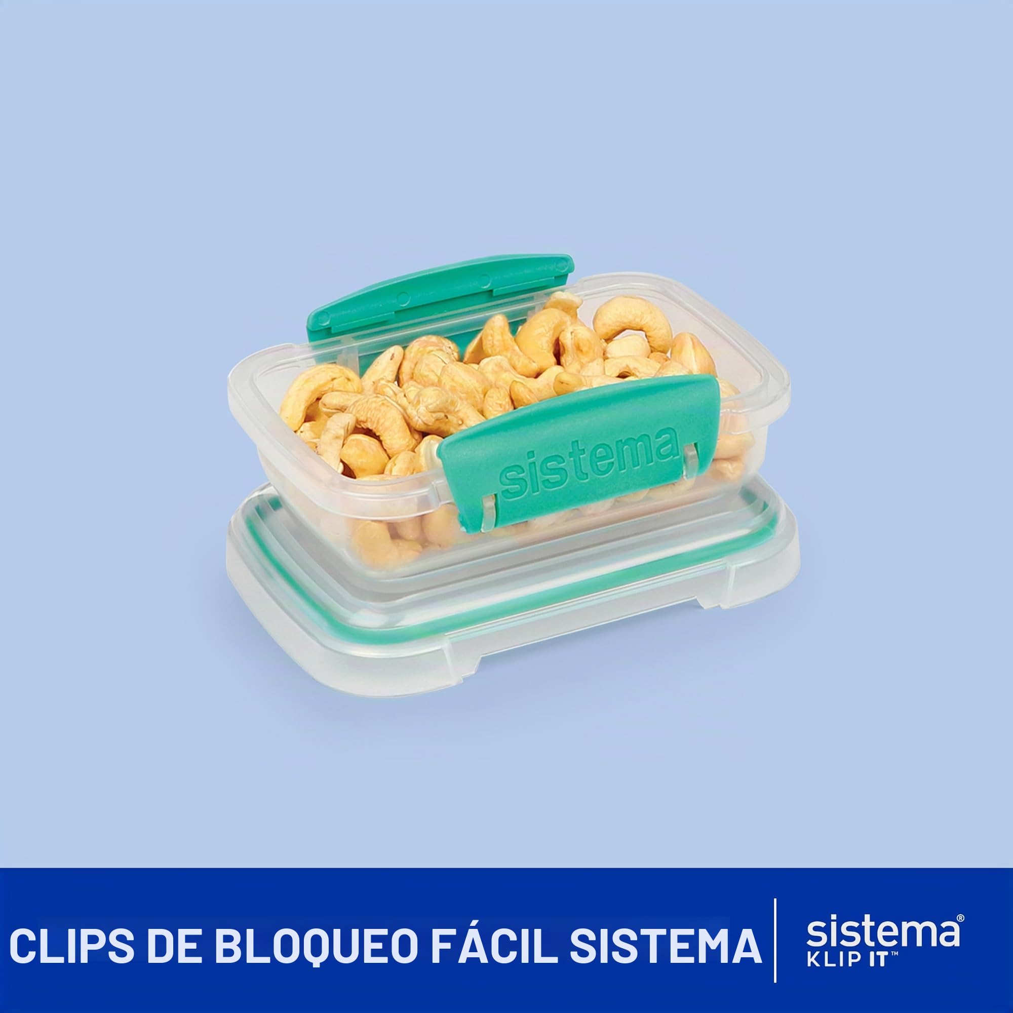 Recipientes para conservar alimentos Sistema | recipientes con tapa para preparar comidasfiambrerastáperes pequeños y más | Apilables y herméticos | Sin BPA | 20 unidades