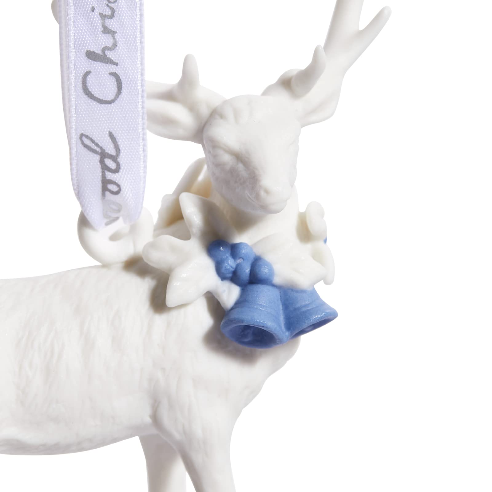 Amazon.co.jp: ウェッジウッドクリスマススタッグオーナメント、3.75